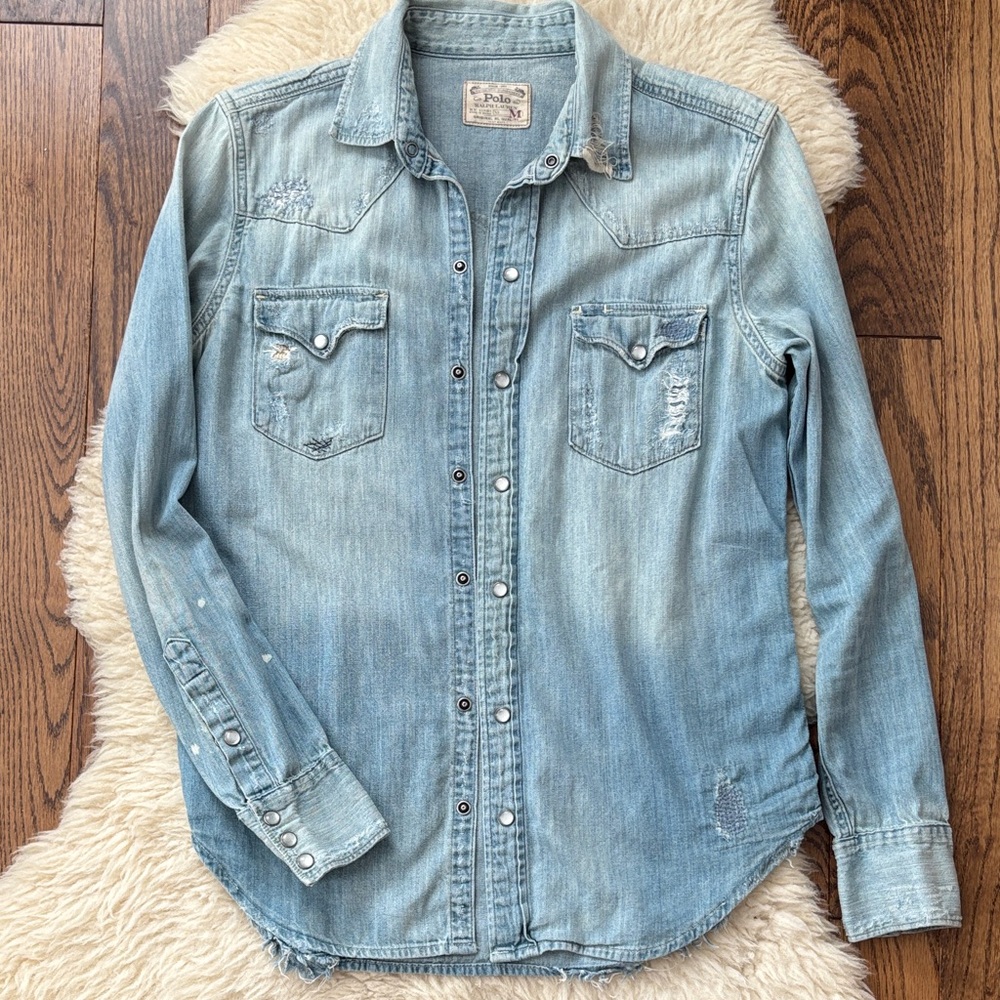 Polo by Ralph Lauren Light Blue Button Down Shirt